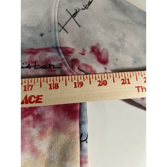 Hollister Must-Have Collection tie-dye logo all-over hoodie sz S skatergraffiti - Picture 7 of 7
